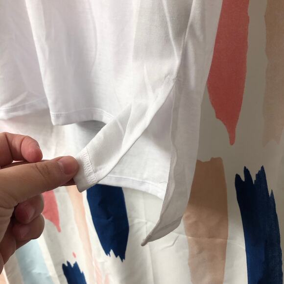 Sweaty Betty Boyfriend V-Neck Workout Tee T-Shirt in White Size Small - Picture 5 of 10